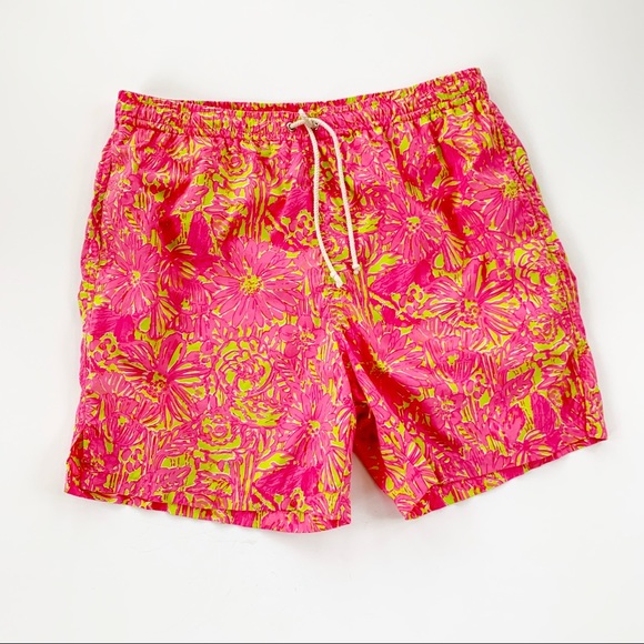 Lilly Pulitzer Other - Lily Pulitzer Capri Bright Pink Swim Trunks M